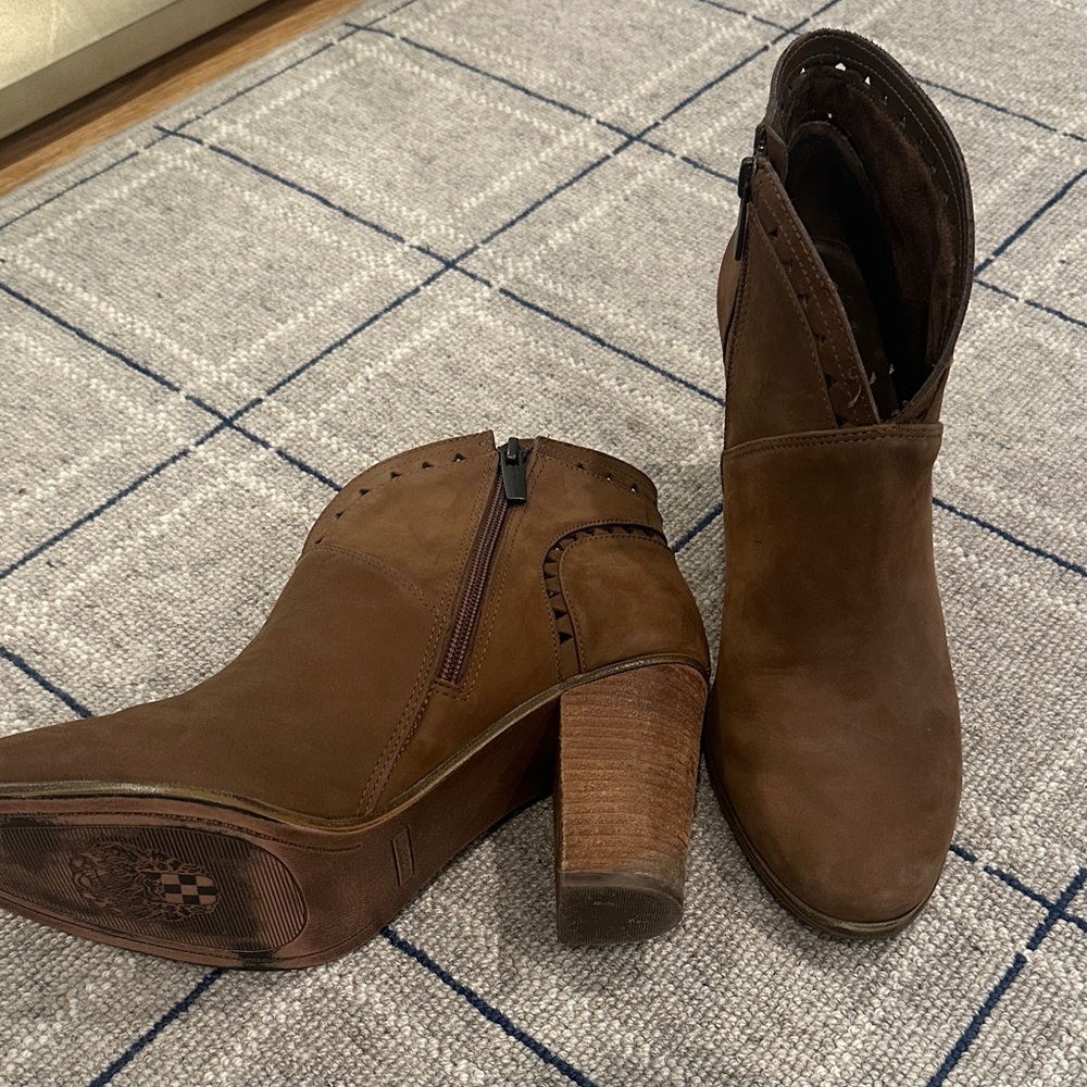 Brown Ankle Boots - Picture 3 of 3